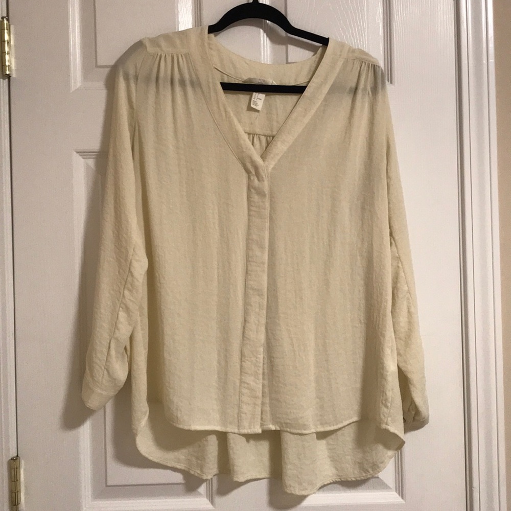 Creme H&M tunic
